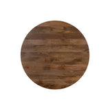 Kinsley Wooden Handcrafted Round Coffee Table