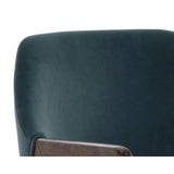 Milton Leather Upholstered Dining Armchair