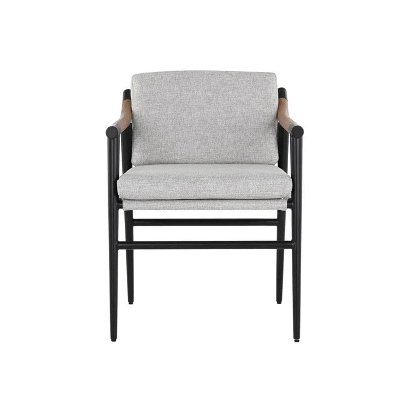 Meadow Fabric Upholstered Dining Armchair