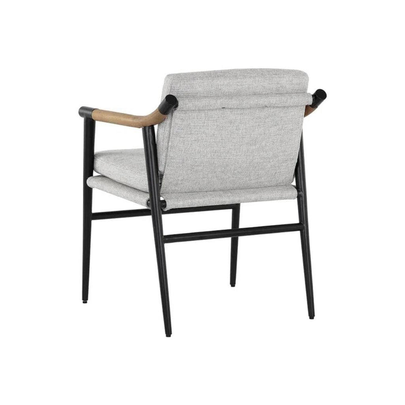 Meadow Fabric Upholstered Dining Armchair