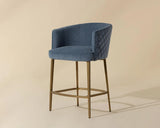 Cornella Fabric Upholstered Counter Stool