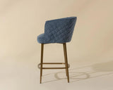 Cornella Fabric Upholstered Counter Stool