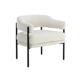 Lola Fabric Upholstered Lounge Chair