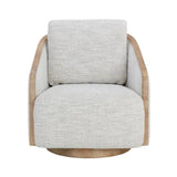 Tasia Fabric Swivel Lounge Chair