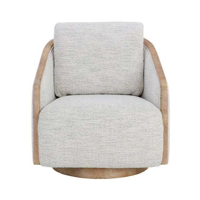 Tasia Fabric Swivel Lounge Chair