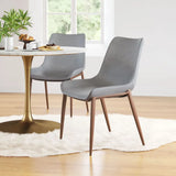 Magnus Leather Upholstered Dining Chair (Set Of 2)