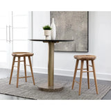 Dominic Wooden Traditional Designed Counter Stool