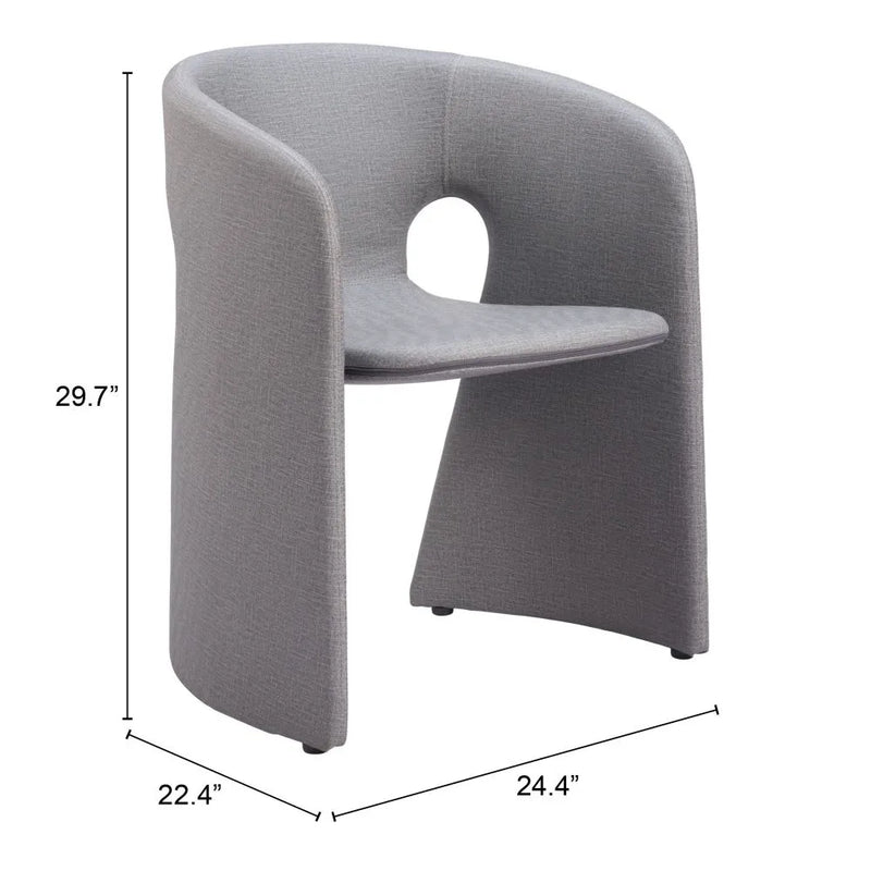 Rosyth Polyester Upholstered Dining Chair