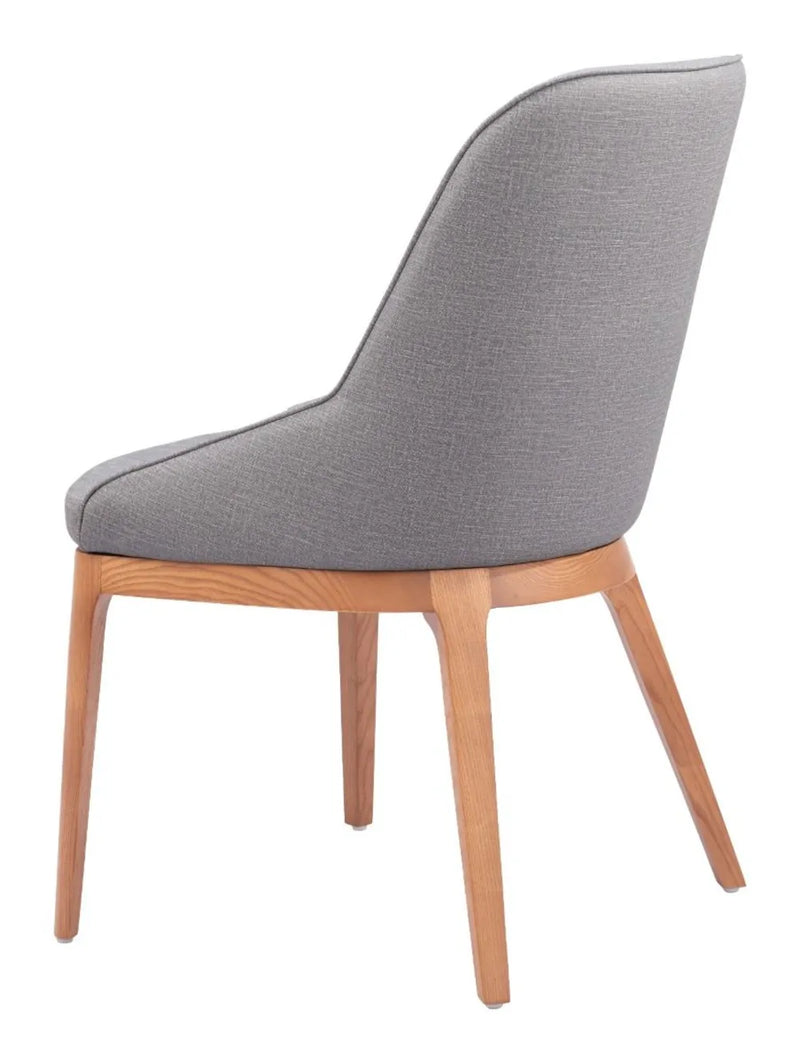 Ayr Fabric Upholstered Armless Dining Chair (Set Of 2)