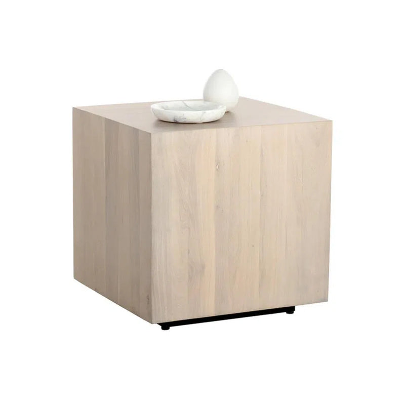 Frezco Wooden Square Side Table