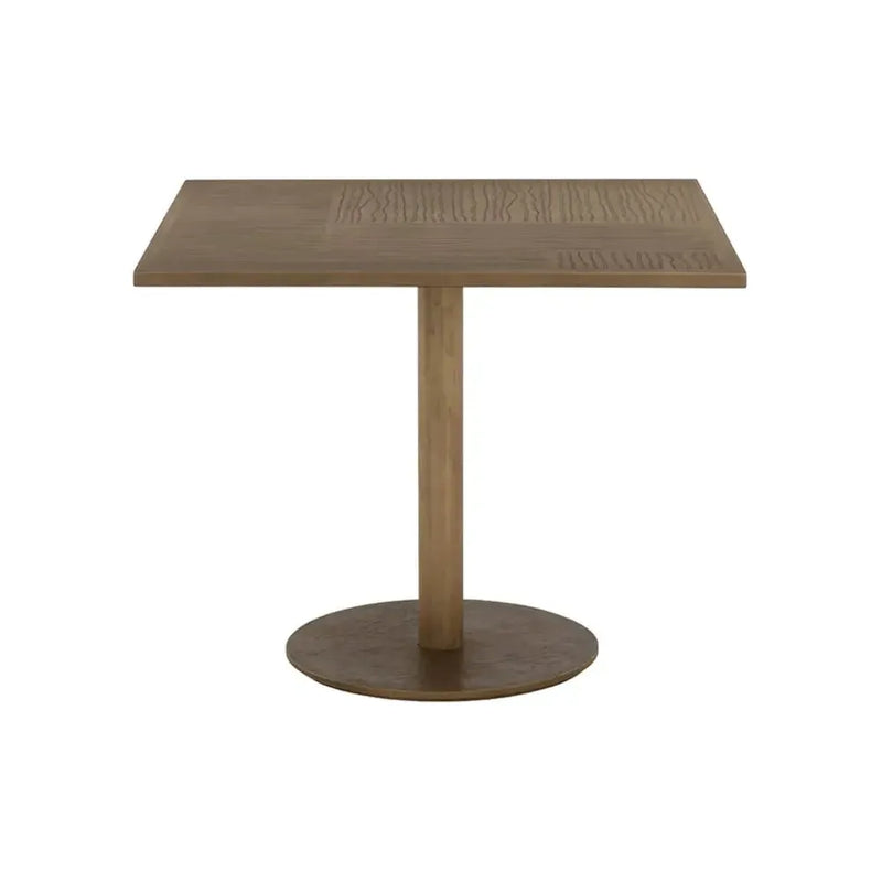 Corina Durable Iron Square Bistro Table