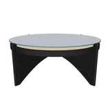 Adora Wooden Round Coffee Table