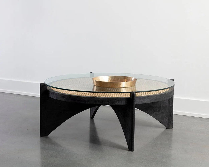 Adora Wooden Round Coffee Table