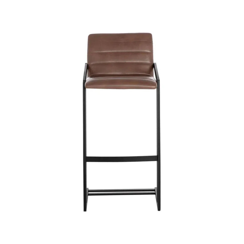 Webber Leather Upholstered Barstool