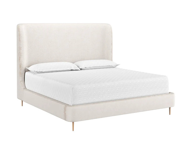 Tierra Fabric Upholstered Stylish Bed