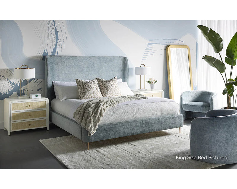 Tierra Fabric Upholstered Stylish Bed