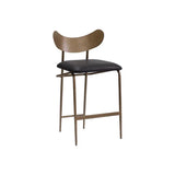 Gibbons Leather Upholstered Unique Counter Stool