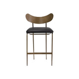 Gibbons Leather Upholstered Unique Counter Stool