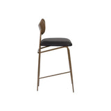 Gibbons Leather Upholstered Unique Counter Stool