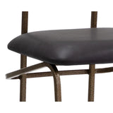 Gibbons Leather Upholstered Unique Counter Stool