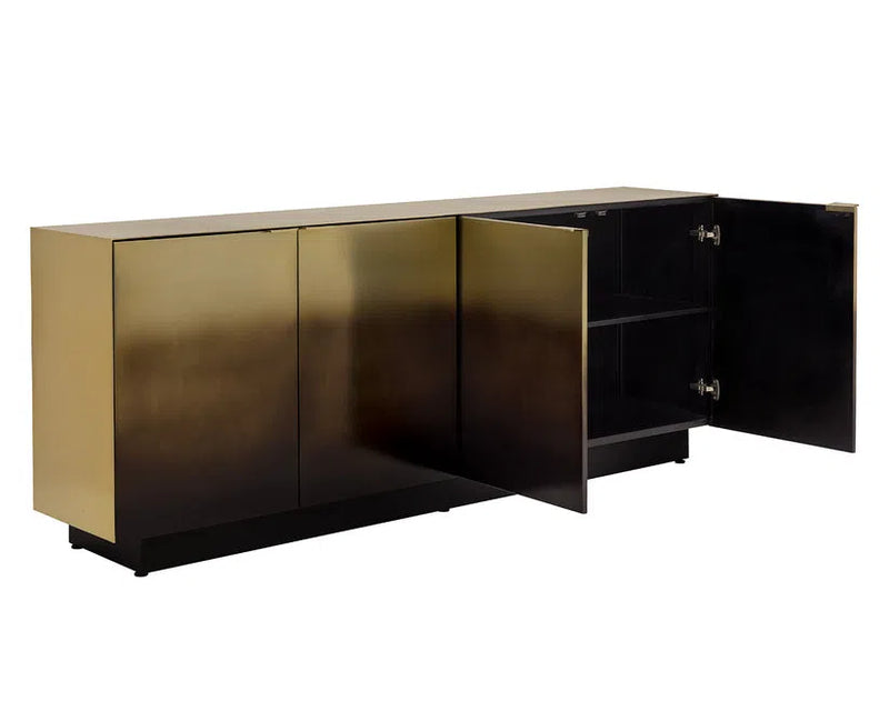 Calvosa Sideboard Bronze Stainless Steel Soft Closing