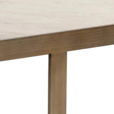 Kamali Side Table Marble Top with Gold Stainless Steel