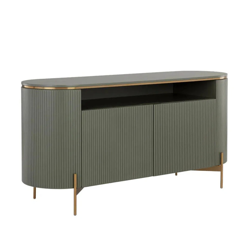 Paloma Wooden Steel Luxurious Sideboard