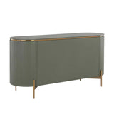 Paloma Wooden Steel Luxurious Sideboard