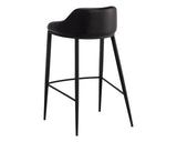 Astra Leather Upholstered Barstool