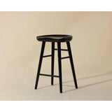 Dominic Wooden Traditional Designed Counter Stool