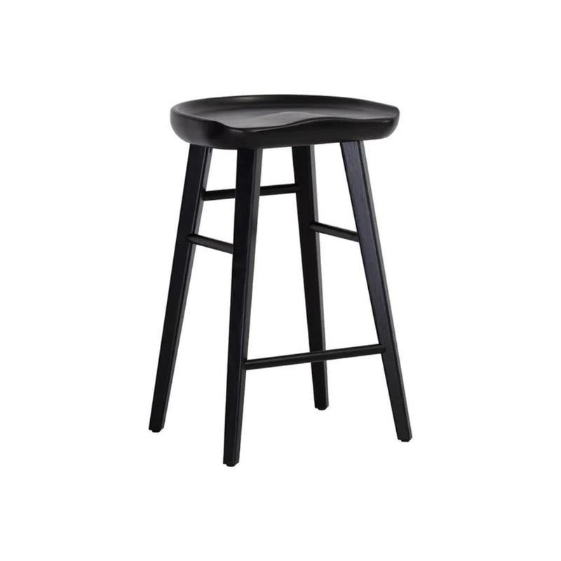 Dominic Wooden Traditional Designed Counter Stool