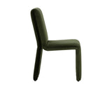 Cascata Leather Upholstered Dining Armchair