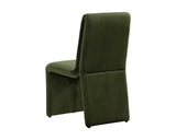 Cascata Leather Upholstered Dining Armchair