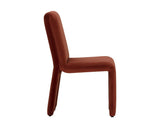 Cascata Leather Upholstered Dining Armchair