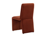 Cascata Leather Upholstered Dining Armchair