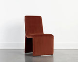 Cascata Leather Upholstered Dining Armchair