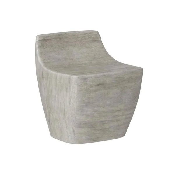 Ledger Concrete Outdoor Stool