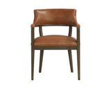 Brylea Leather Upholstered Dining Armchair