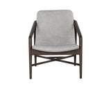 Cinelli Leather Upholstered Lounge Chair