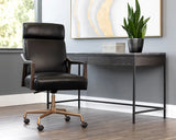 Collin Upholstered Modern Office Armchair