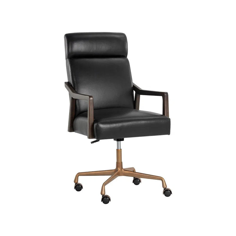 Collin Upholstered Modern Office Armchair