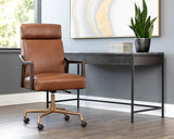 Collin Upholstered Modern Office Armchair