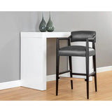 Keagan Leather Upholstered Barstool