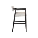 Keagan Leather Upholstered Barstool