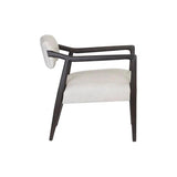 Keagan Leather Upholstered Lounge Chair