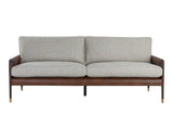 Mauti Sofa - Brown - Durable Mid-Century Charm