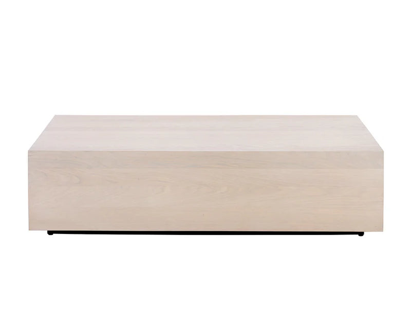 Frezco Minimalist Designed Wooden Coffee Table