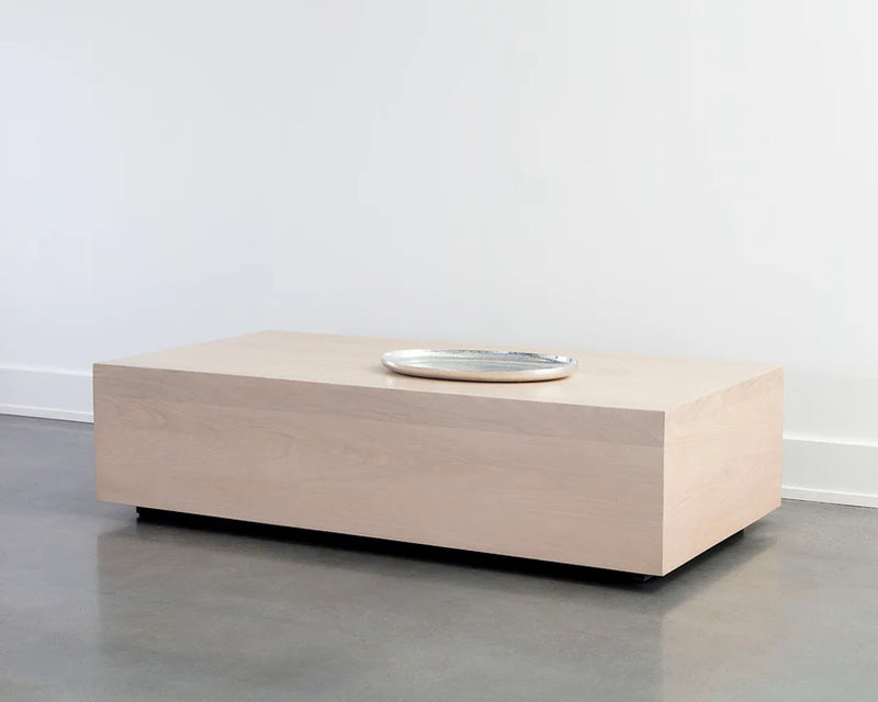 Frezco Minimalist Designed Wooden Coffee Table