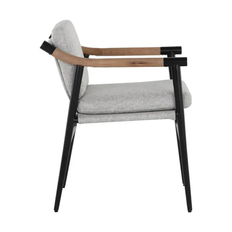 Meadow Polyester Upholstered Dining Armchair