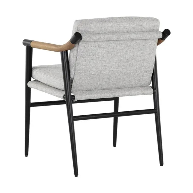 Meadow Polyester Upholstered Dining Armchair